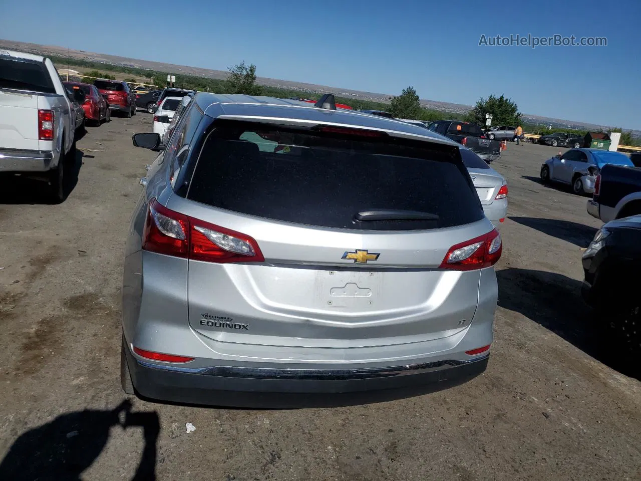 2020 Chevrolet Equinox Lt Silver vin: 3GNAXKEV3LS649098