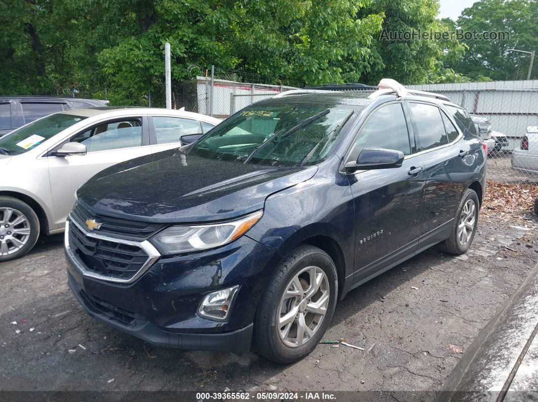 2020 Chevrolet Equinox Fwd Lt 1.5l Turbo Blue vin: 3GNAXKEV3LS733700