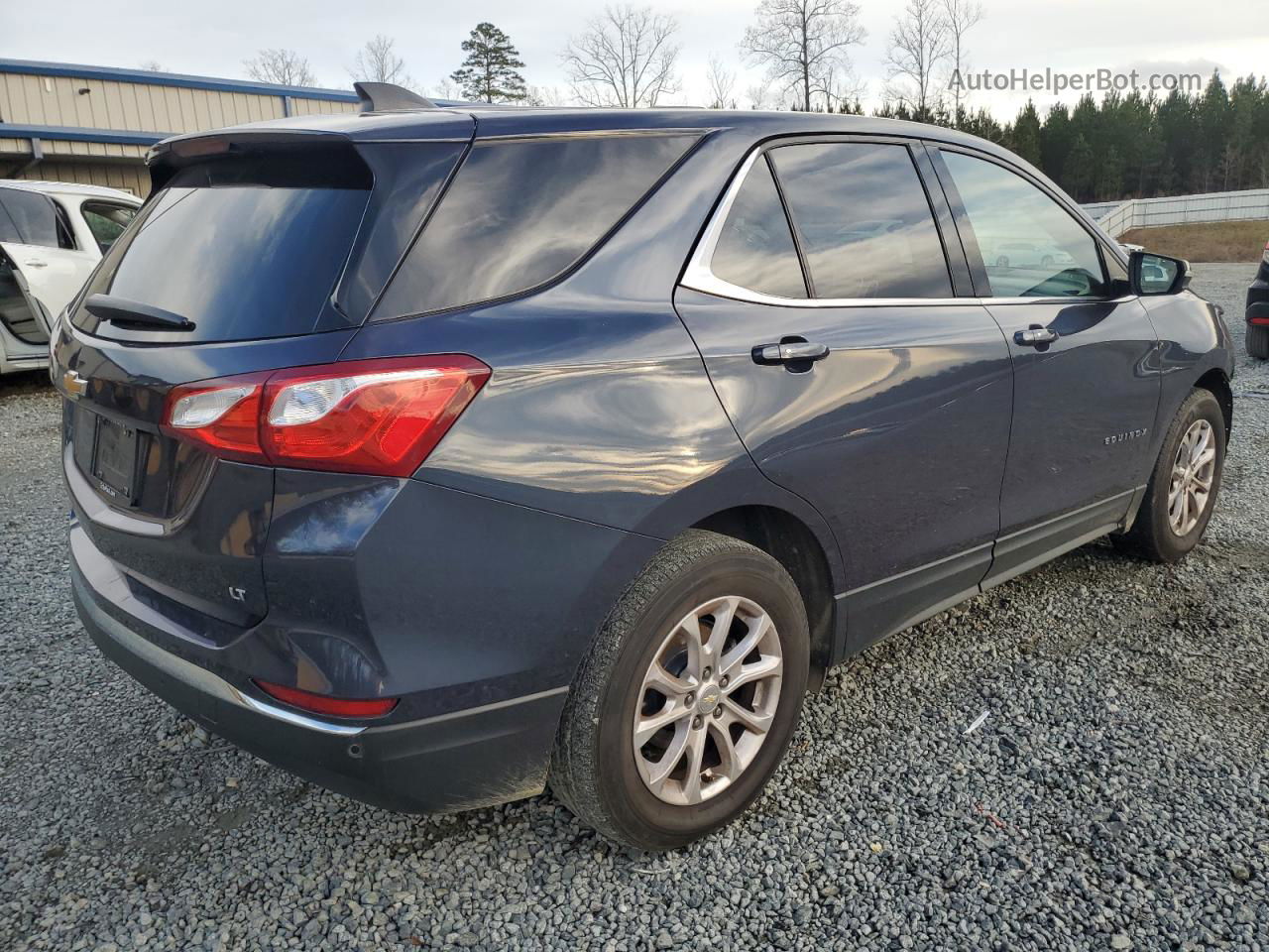 2019 Chevrolet Equinox Lt Blue vin: 3GNAXKEV4KL118243