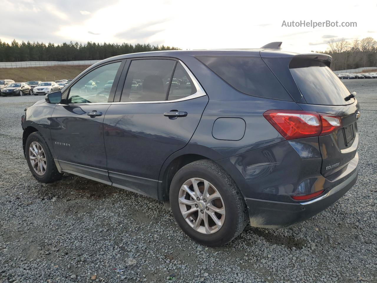 2019 Chevrolet Equinox Lt Blue vin: 3GNAXKEV4KL118243