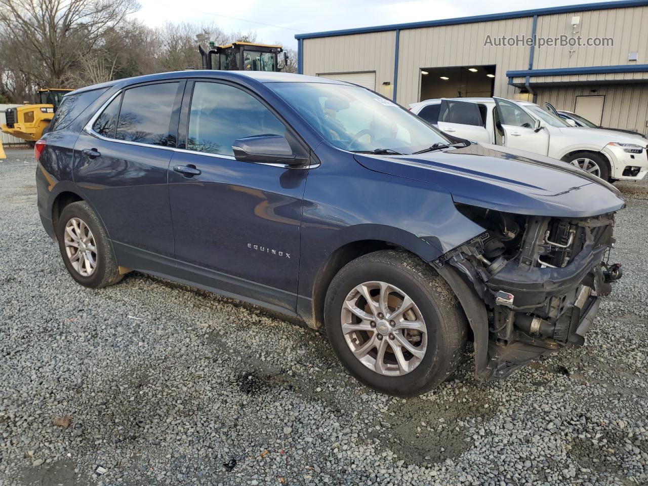 2019 Chevrolet Equinox Lt Blue vin: 3GNAXKEV4KL118243