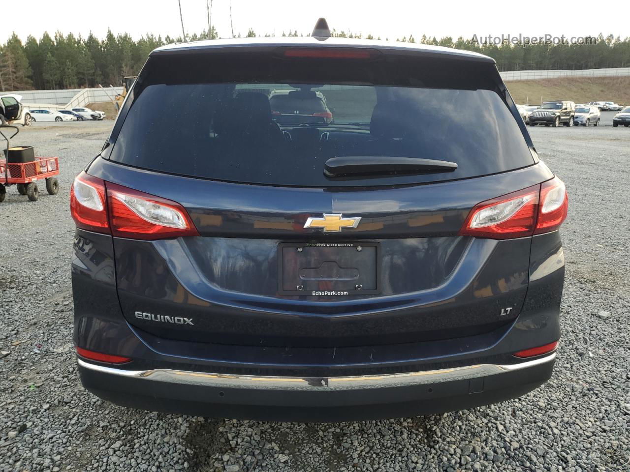 2019 Chevrolet Equinox Lt Blue vin: 3GNAXKEV4KL118243