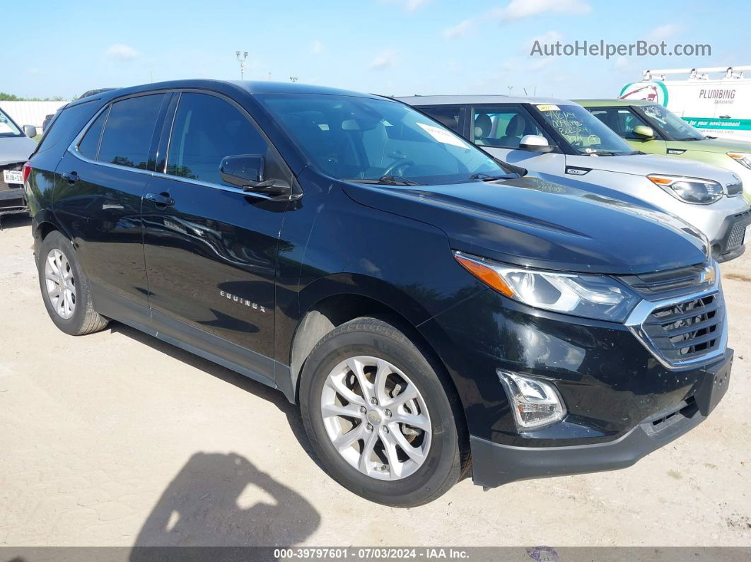 2020 Chevrolet Equinox Fwd Lt 1.5l Turbo Black vin: 3GNAXKEV4LL203357