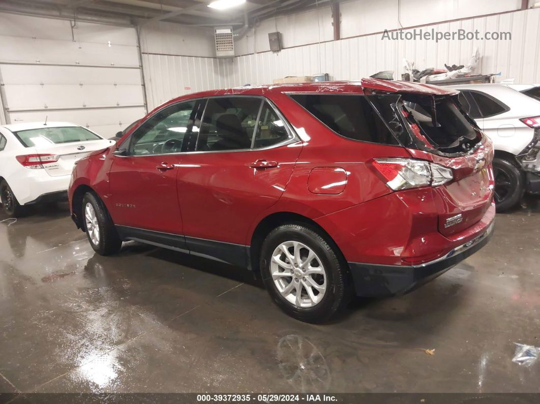 2019 Chevrolet Equinox Lt Maroon vin: 3GNAXKEV5KS528748