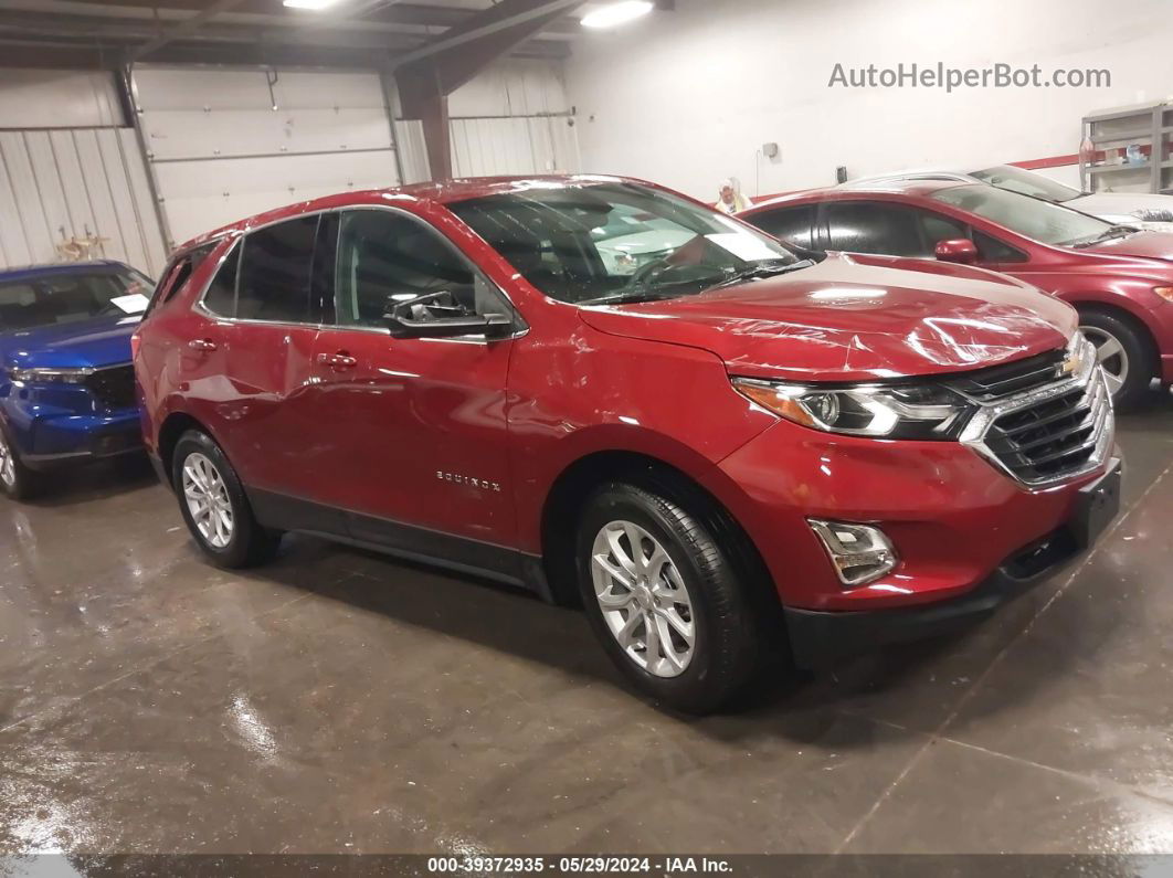 2019 Chevrolet Equinox Lt Maroon vin: 3GNAXKEV5KS528748