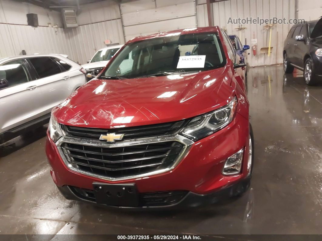 2019 Chevrolet Equinox Lt Maroon vin: 3GNAXKEV5KS528748