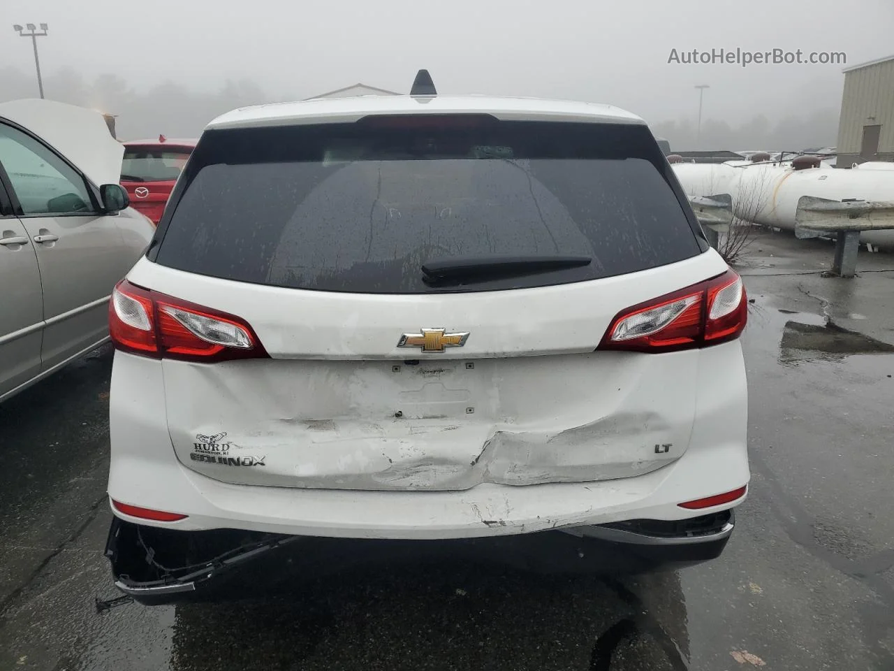 2019 Chevrolet Equinox Lt Белый vin: 3GNAXKEV5KS621771