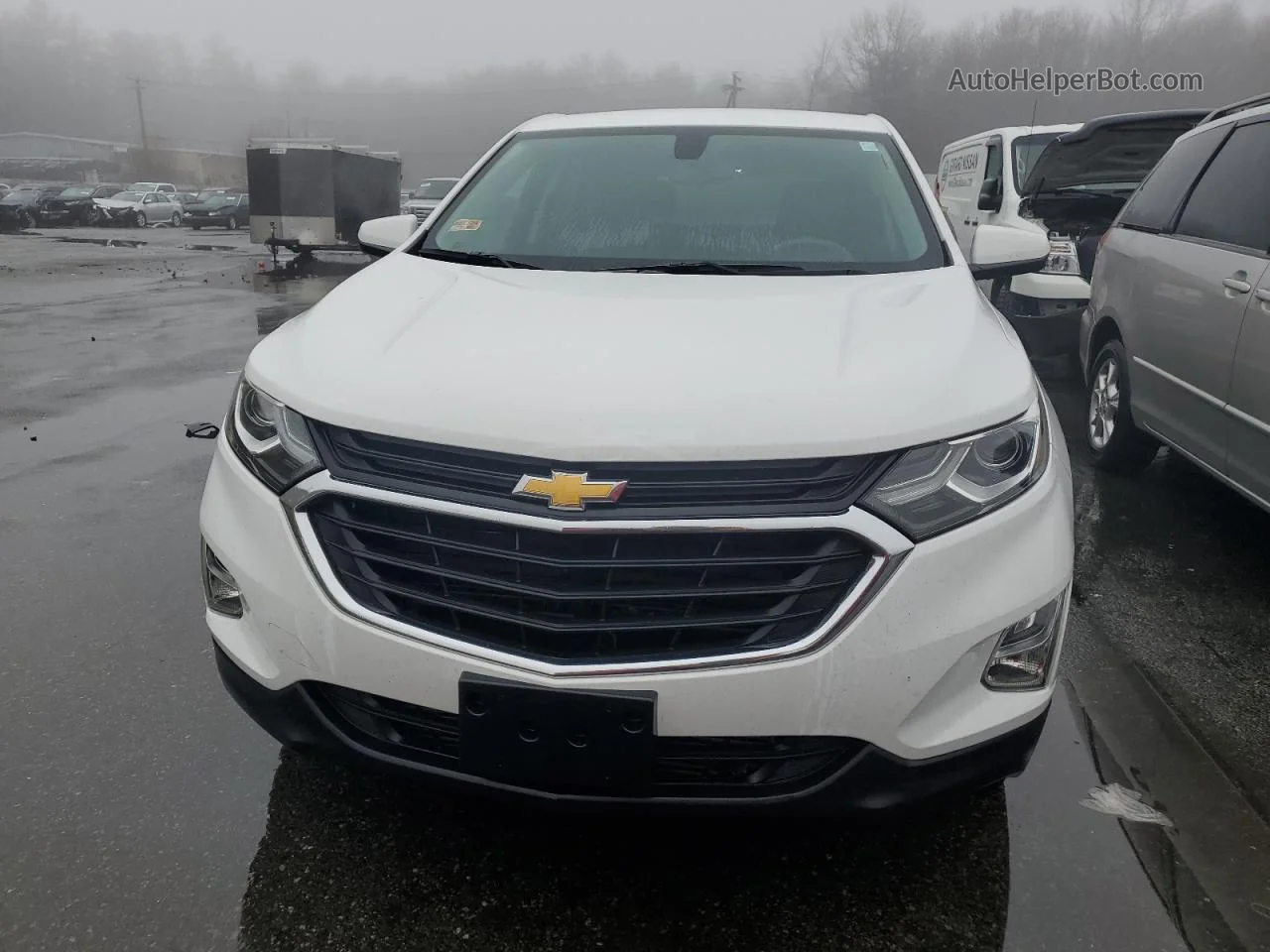 2019 Chevrolet Equinox Lt Белый vin: 3GNAXKEV5KS621771