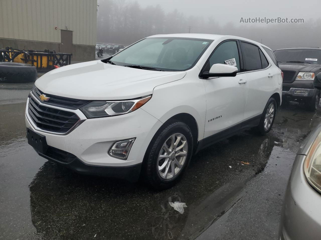 2019 Chevrolet Equinox Lt Белый vin: 3GNAXKEV5KS621771