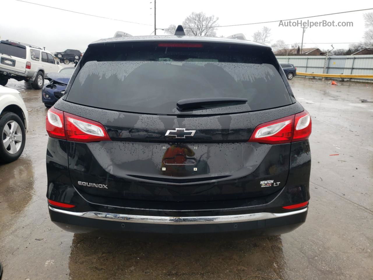 2020 Chevrolet Equinox Lt Black vin: 3GNAXKEV5LL200094