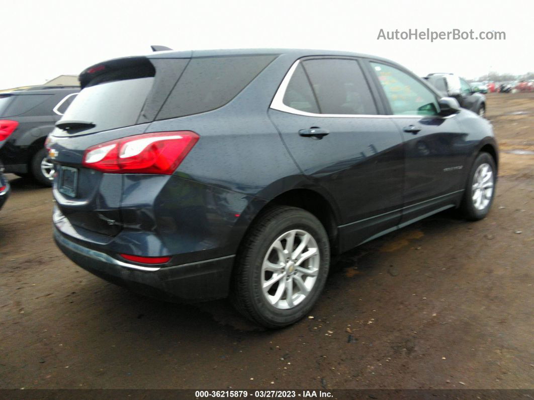 2019 Chevrolet Equinox Lt Синий vin: 3GNAXKEV6KL299040