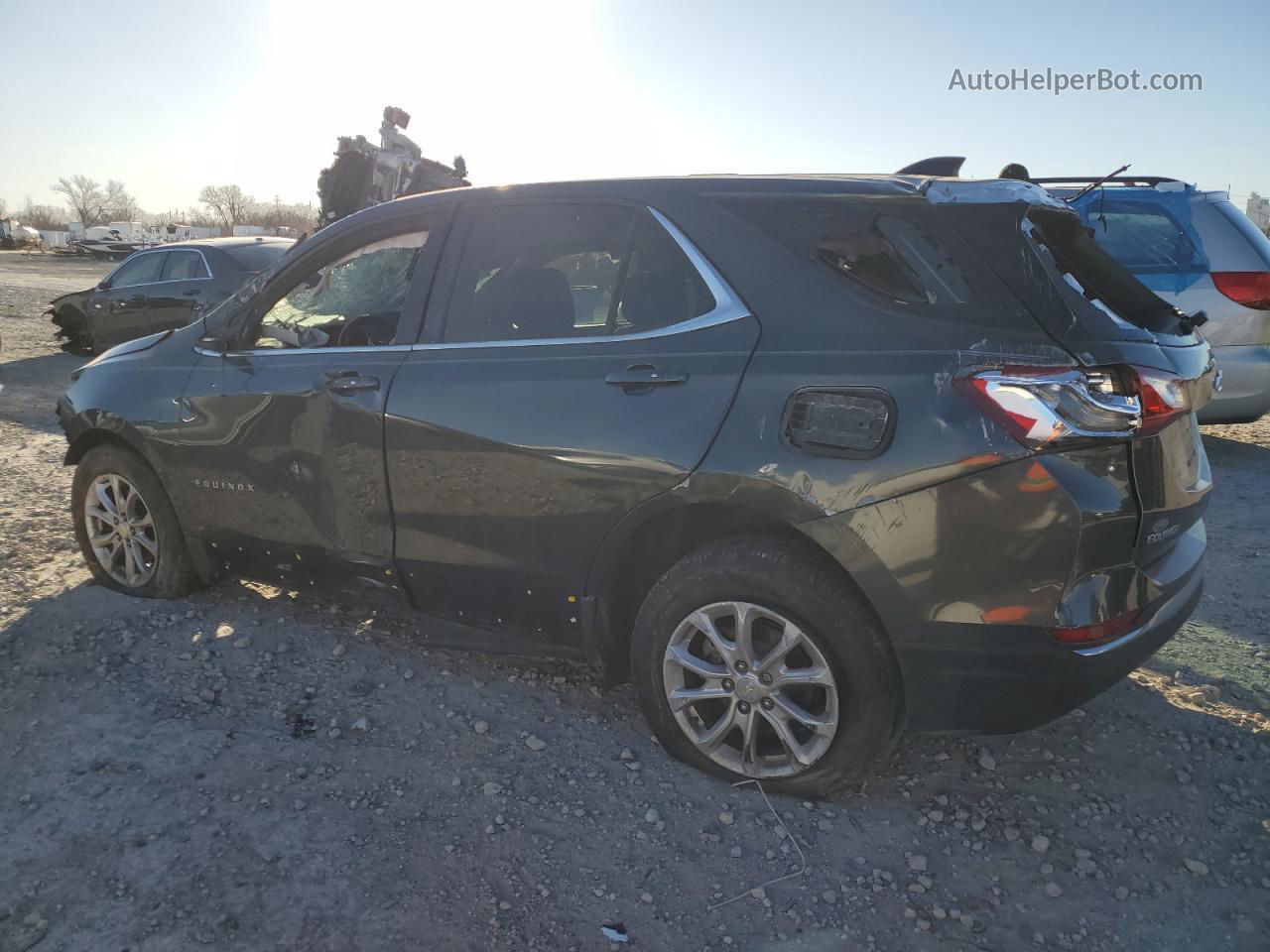 2019 Chevrolet Equinox Lt Black vin: 3GNAXKEV6KL338497