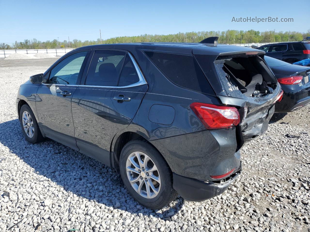 2019 Chevrolet Equinox Lt Серый vin: 3GNAXKEV6KS641656