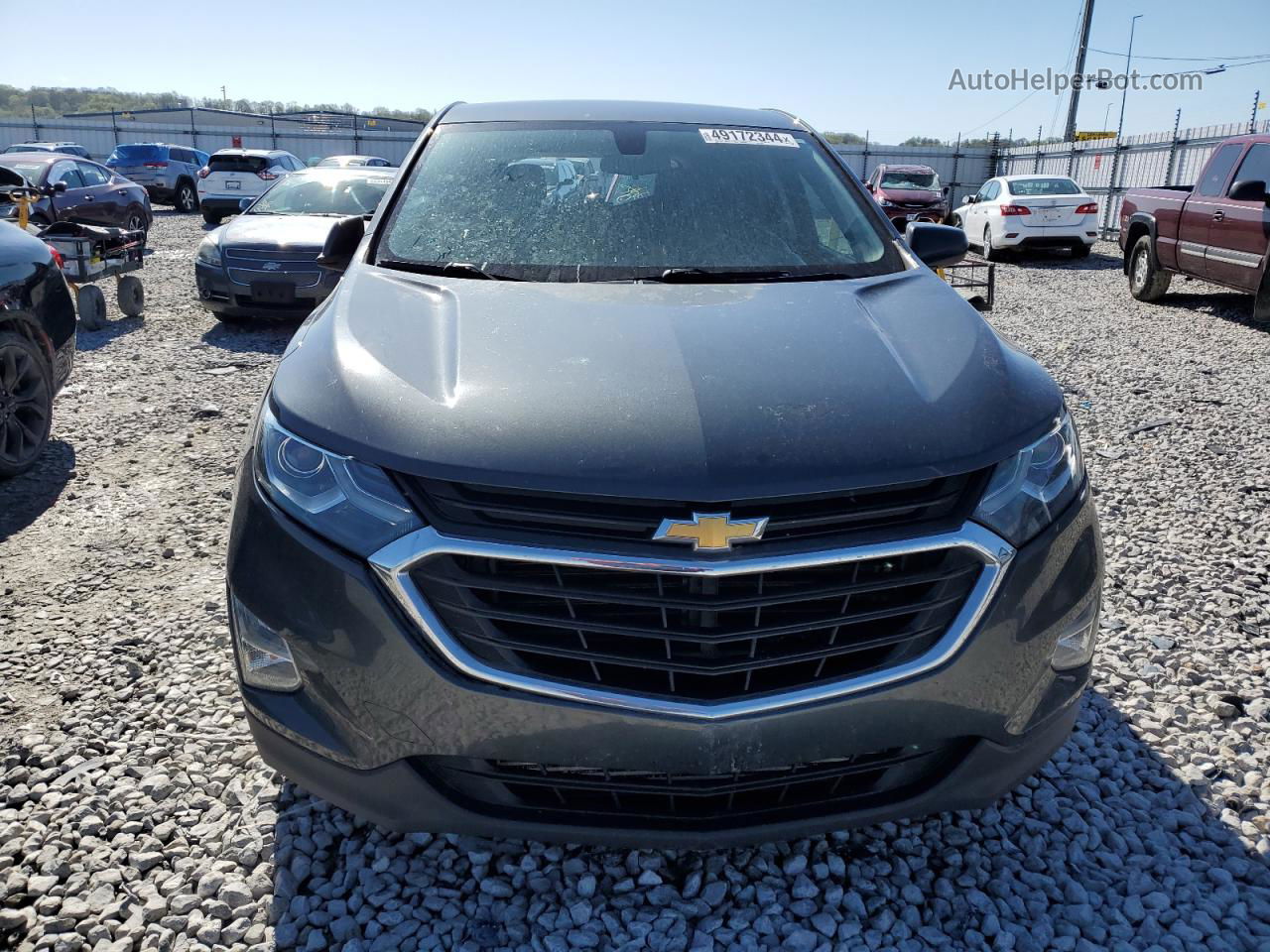 2019 Chevrolet Equinox Lt Серый vin: 3GNAXKEV6KS641656