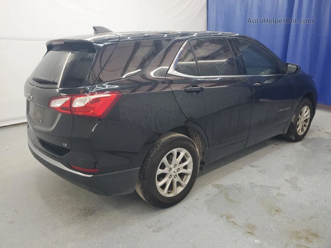 2020 Chevrolet Equinox Lt Черный vin: 3GNAXKEV6LL289285