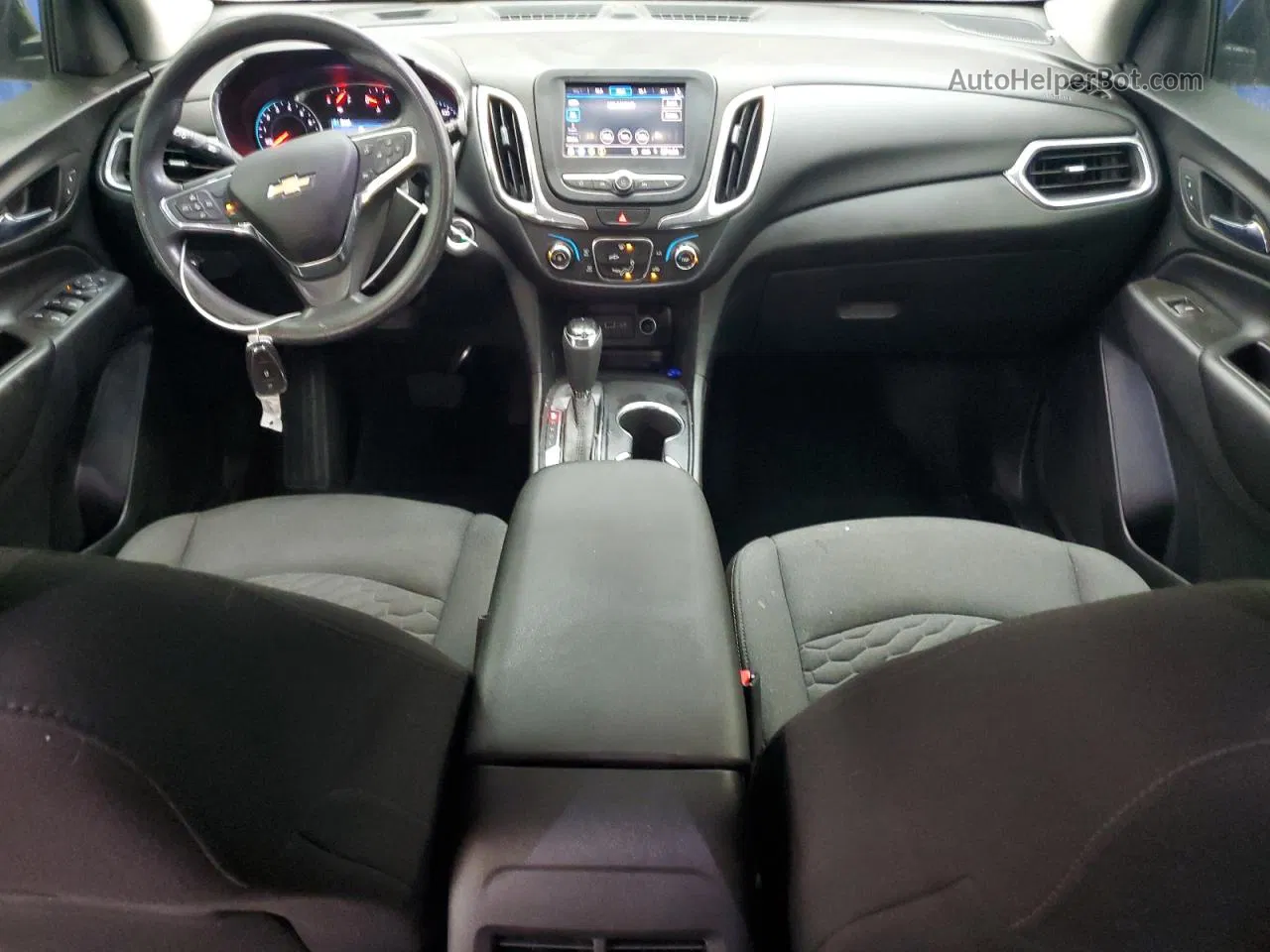 2020 Chevrolet Equinox Lt Черный vin: 3GNAXKEV6LL289285