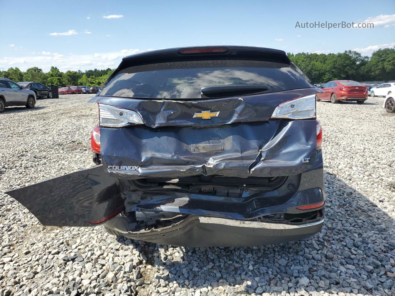 2019 Chevrolet Equinox Lt Gray vin: 3GNAXKEV7KL192126