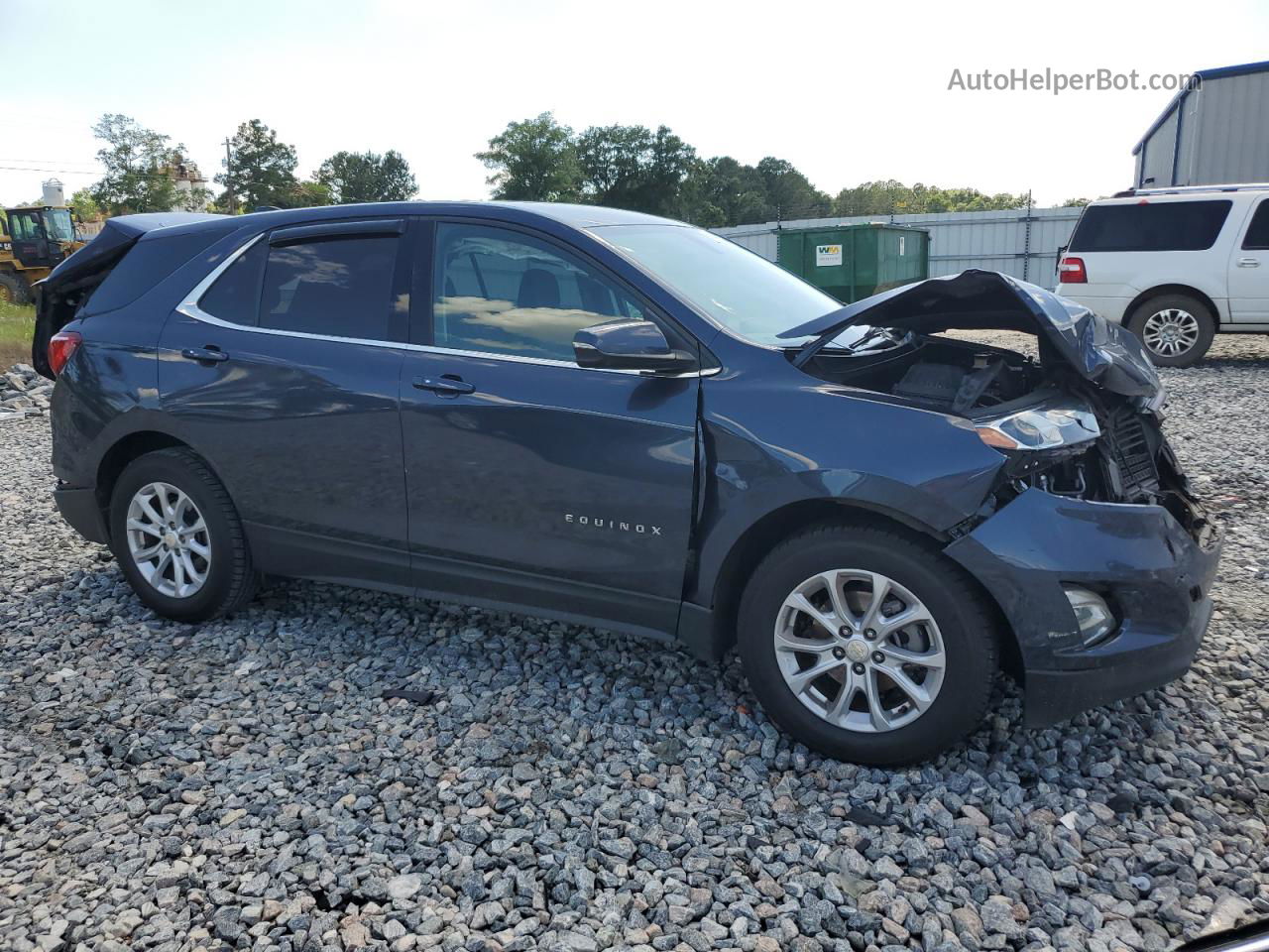 2019 Chevrolet Equinox Lt Gray vin: 3GNAXKEV7KL192126