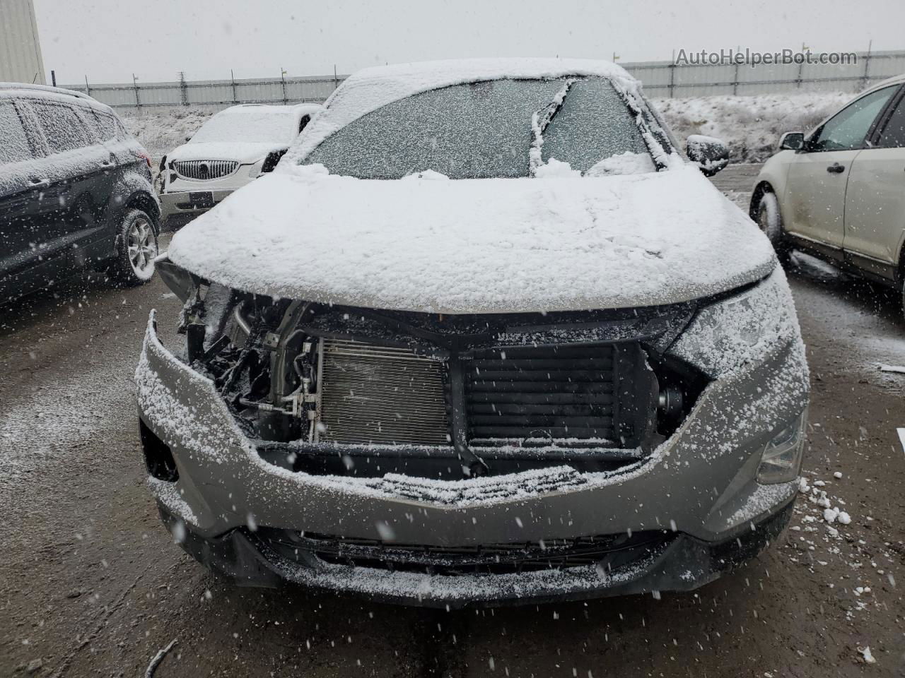 2019 Chevrolet Equinox Lt Silver vin: 3GNAXKEV7KS512387