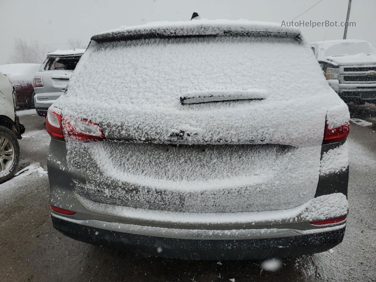 2019 Chevrolet Equinox Lt Silver vin: 3GNAXKEV7KS512387