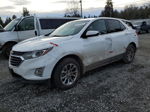 2019 Chevrolet Equinox Lt White vin: 3GNAXKEV7KS601098