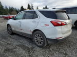 2019 Chevrolet Equinox Lt White vin: 3GNAXKEV7KS601098