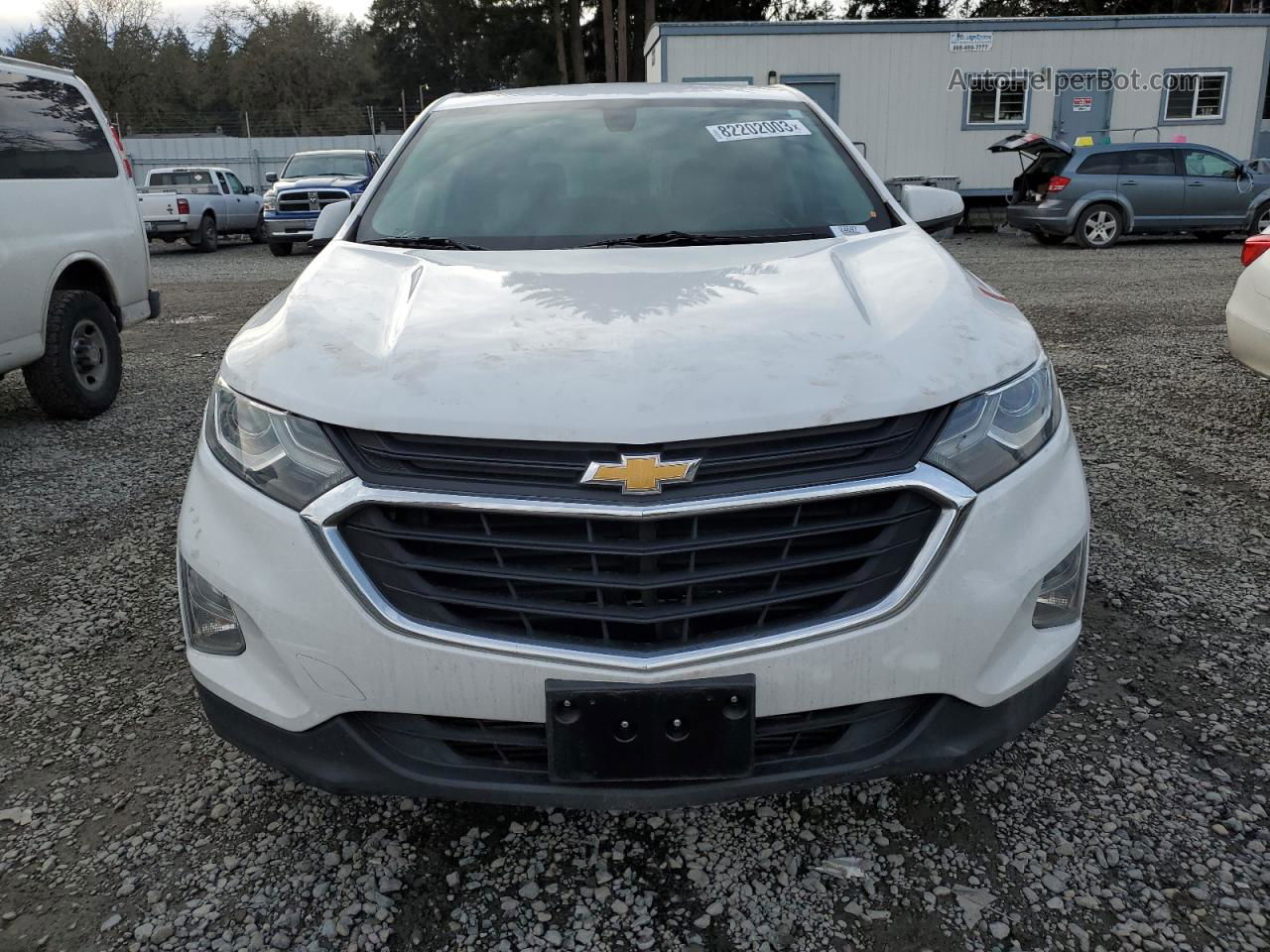 2019 Chevrolet Equinox Lt Белый vin: 3GNAXKEV7KS601098