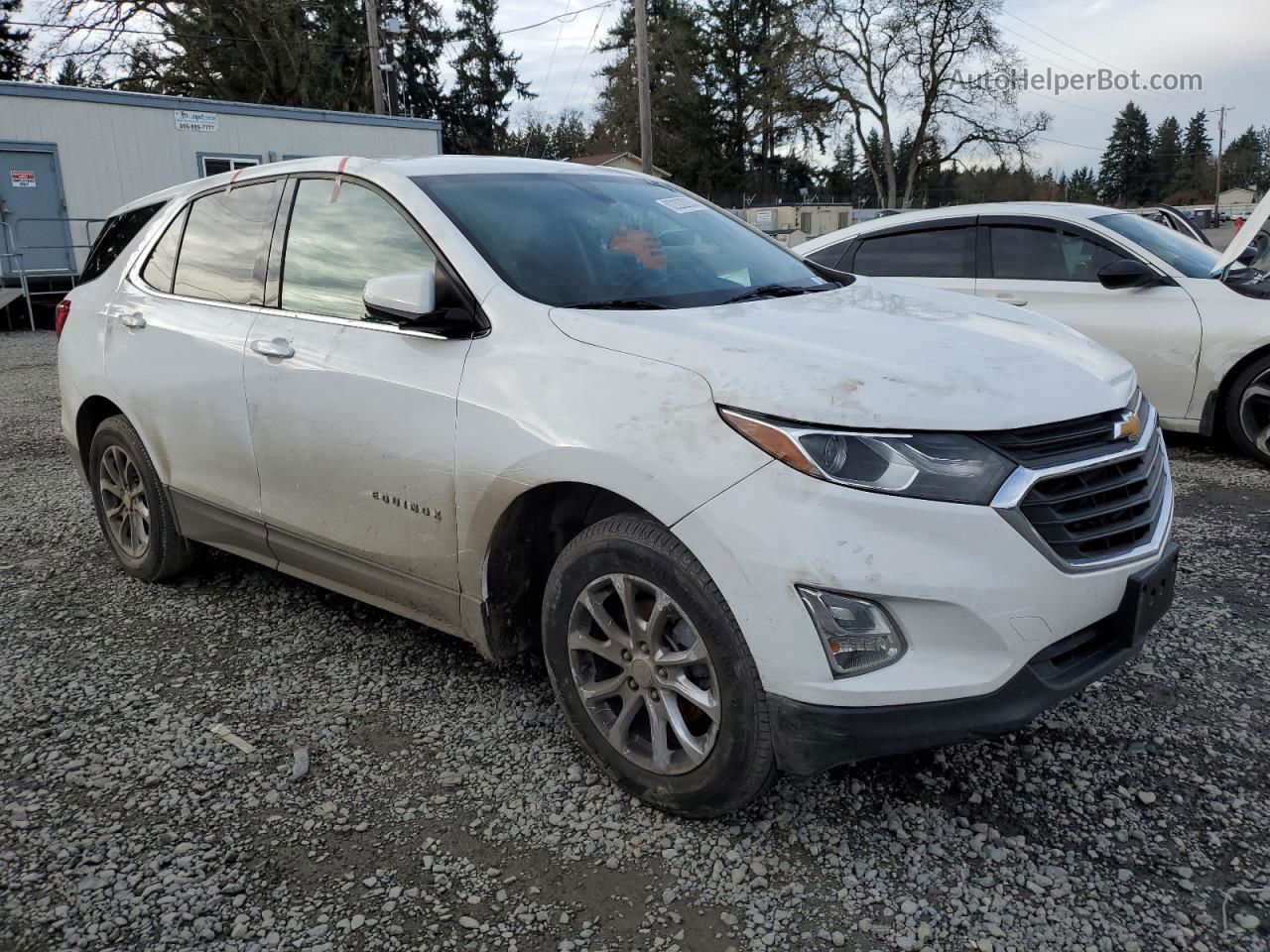 2019 Chevrolet Equinox Lt Белый vin: 3GNAXKEV7KS601098