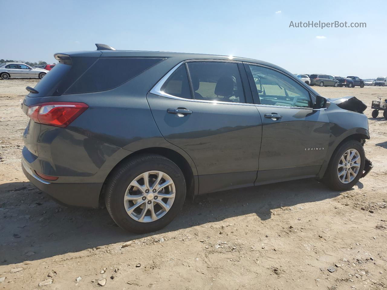 2019 Chevrolet Equinox Lt Угольный vin: 3GNAXKEV7KS651063