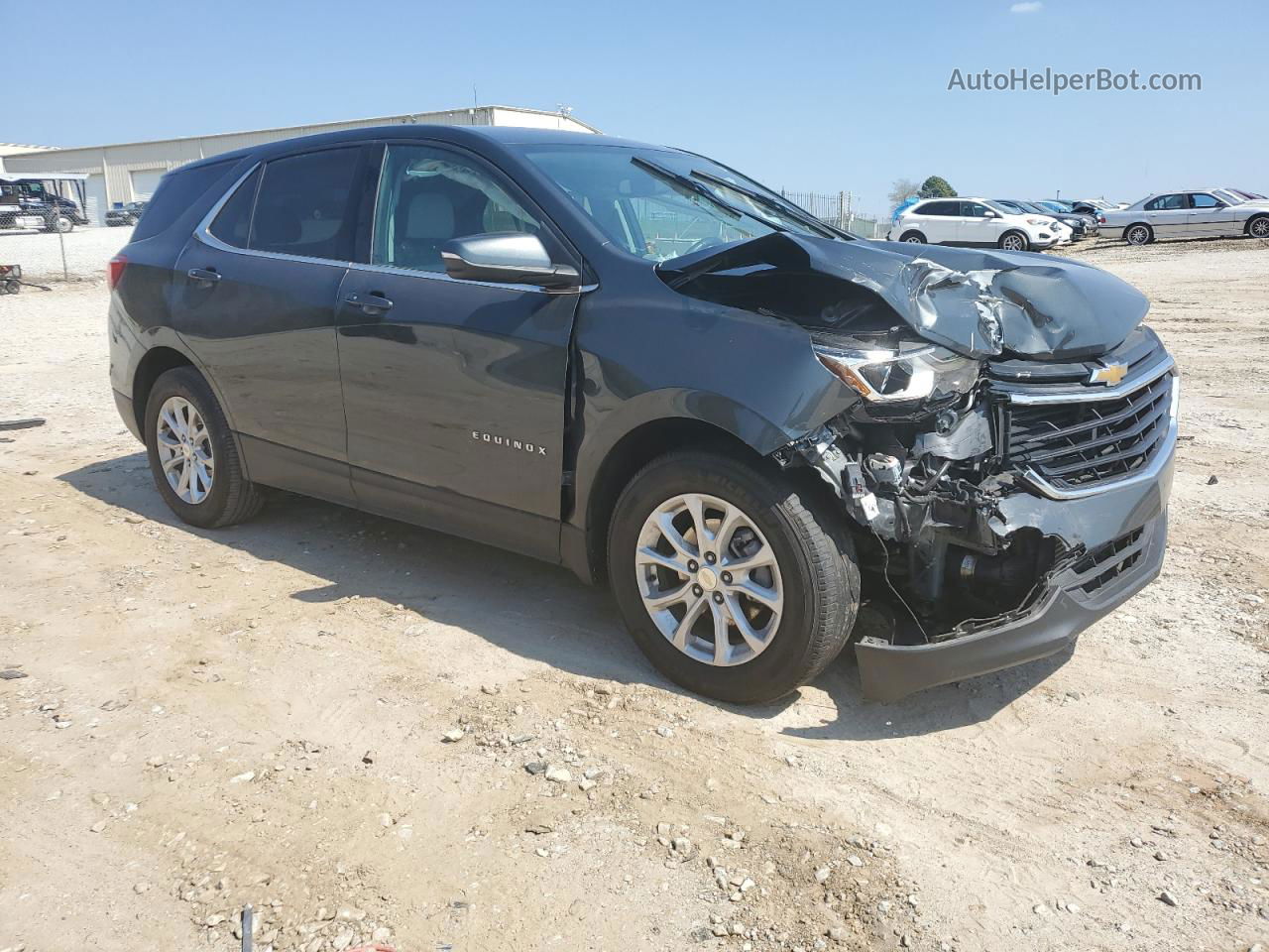 2019 Chevrolet Equinox Lt Charcoal vin: 3GNAXKEV7KS651063