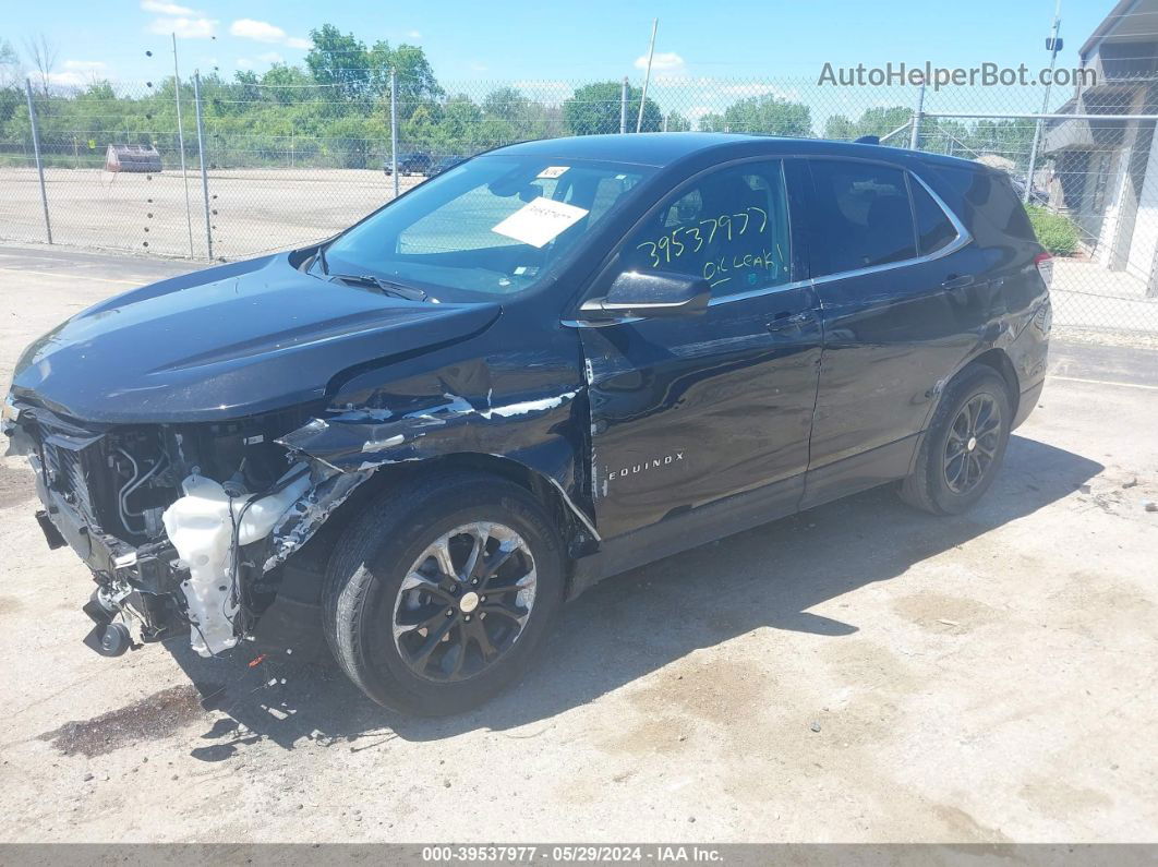 2020 Chevrolet Equinox Fwd Lt 1.5l Turbo Black vin: 3GNAXKEV7LL340955