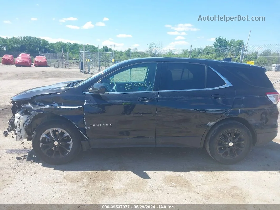 2020 Chevrolet Equinox Fwd Lt 1.5l Turbo Black vin: 3GNAXKEV7LL340955