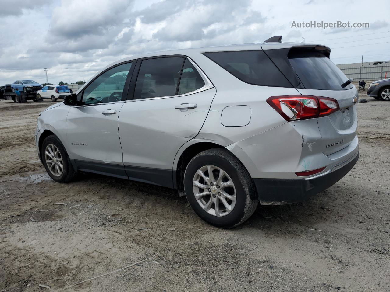 2020 Chevrolet Equinox Lt Silver vin: 3GNAXKEV7LS522290