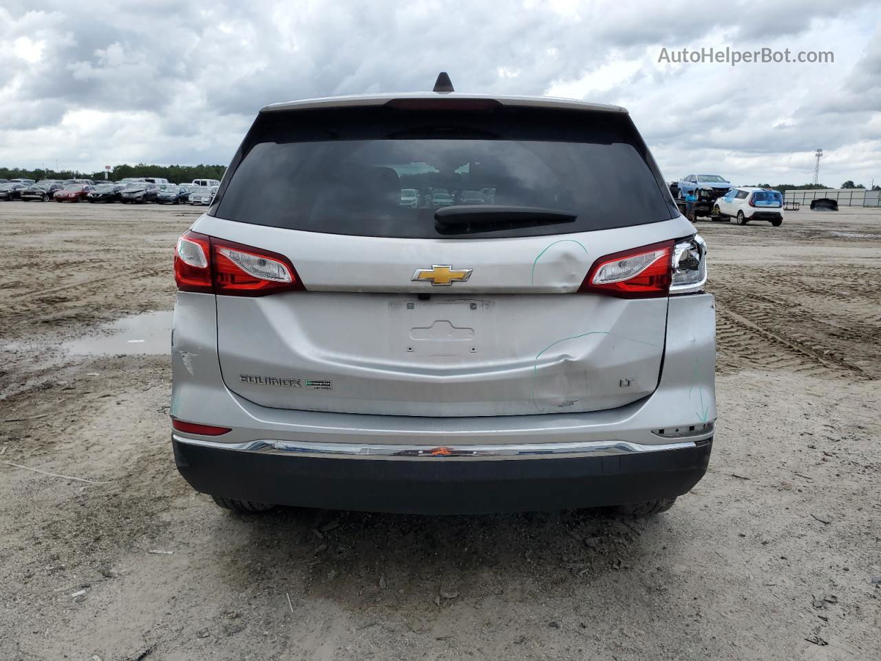 2020 Chevrolet Equinox Lt Серебряный vin: 3GNAXKEV7LS522290