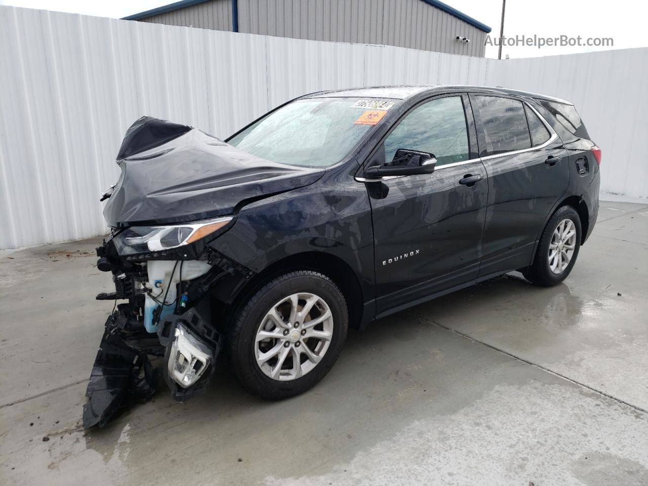 2019 Chevrolet Equinox Lt Черный vin: 3GNAXKEV8KL268887