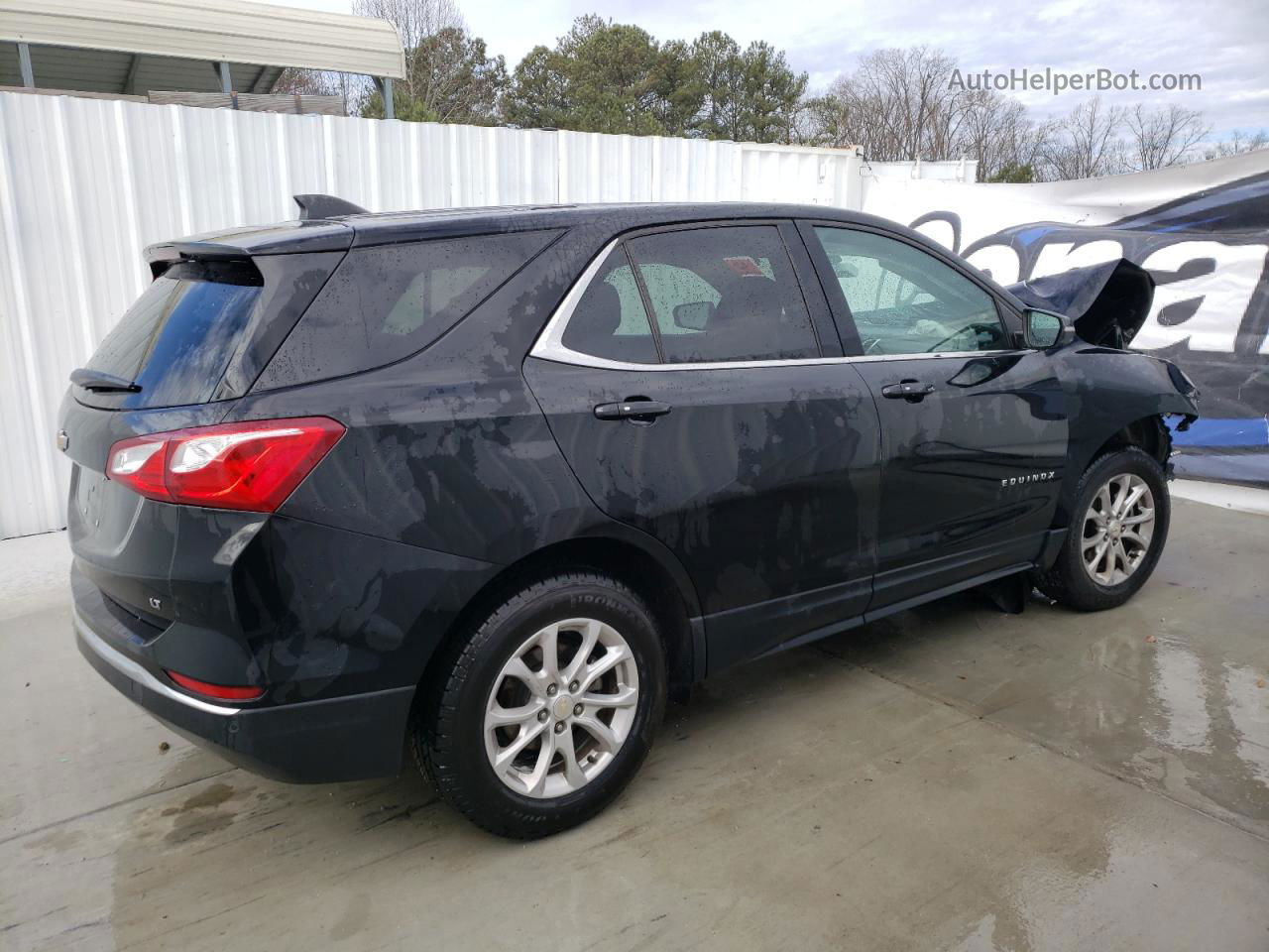 2019 Chevrolet Equinox Lt Черный vin: 3GNAXKEV8KL268887