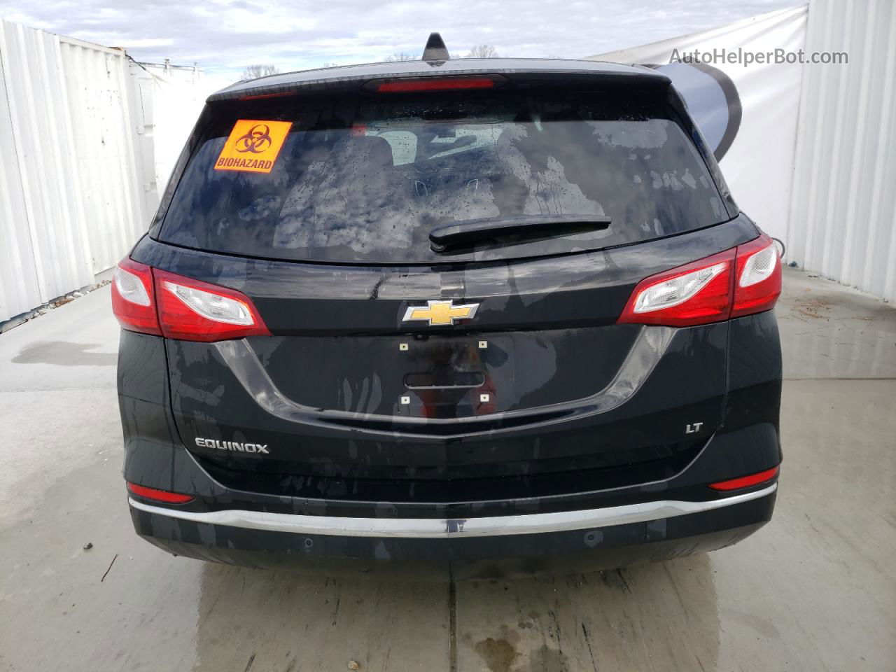 2019 Chevrolet Equinox Lt Черный vin: 3GNAXKEV8KL268887