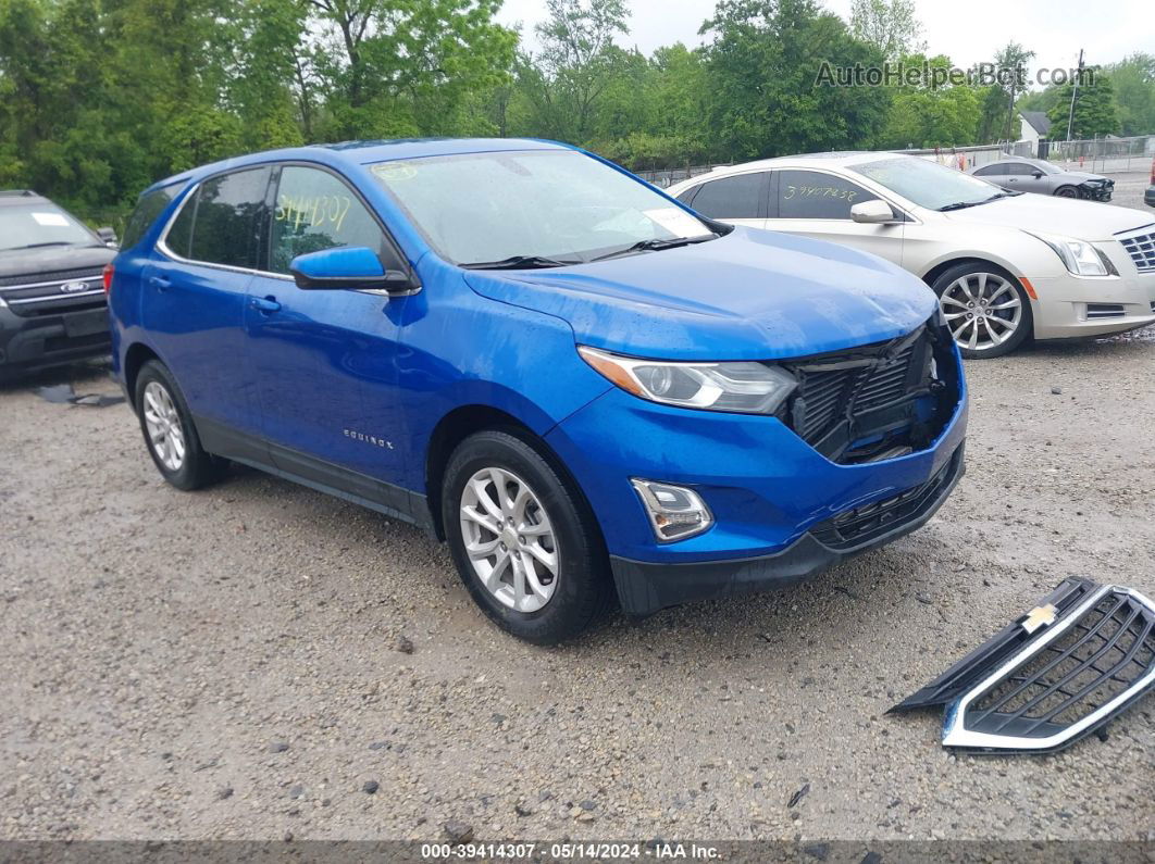 2019 Chevrolet Equinox Lt Blue vin: 3GNAXKEV8KS521387