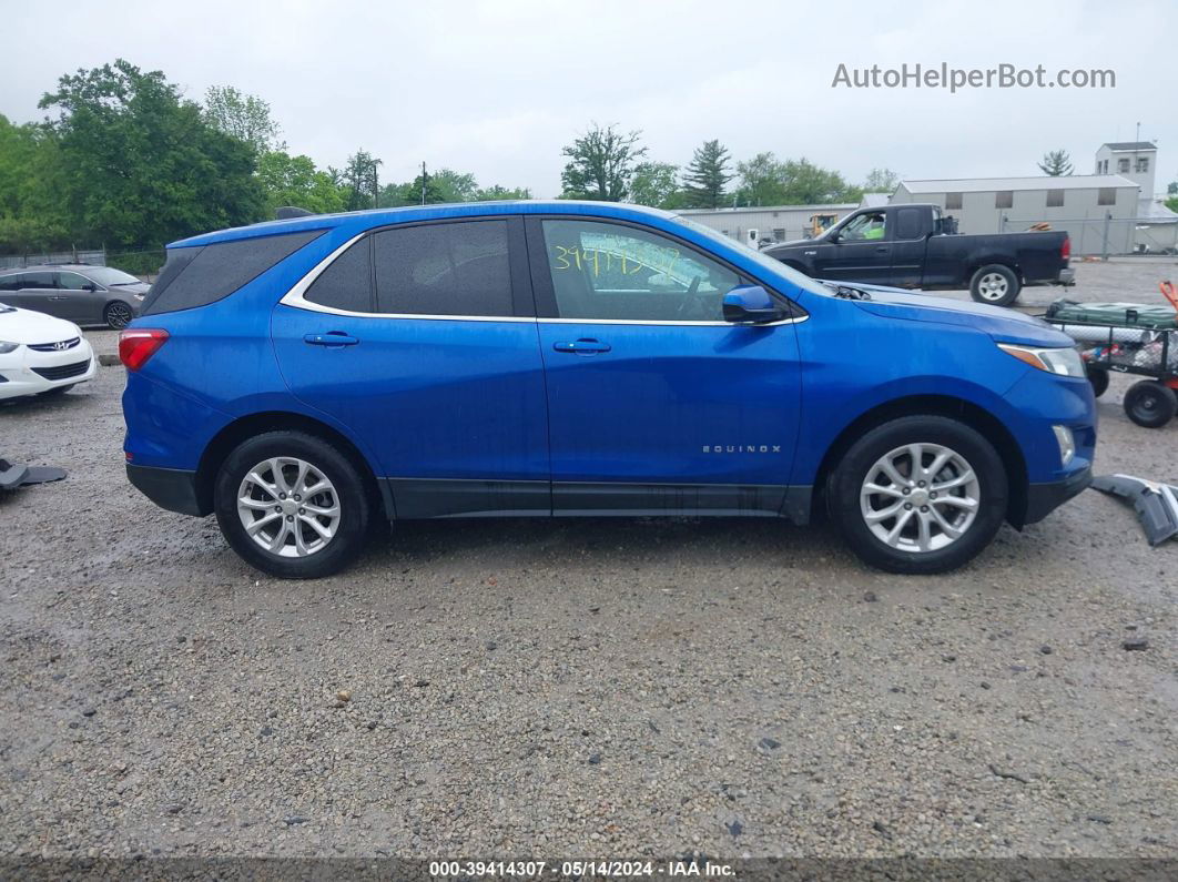 2019 Chevrolet Equinox Lt Blue vin: 3GNAXKEV8KS521387