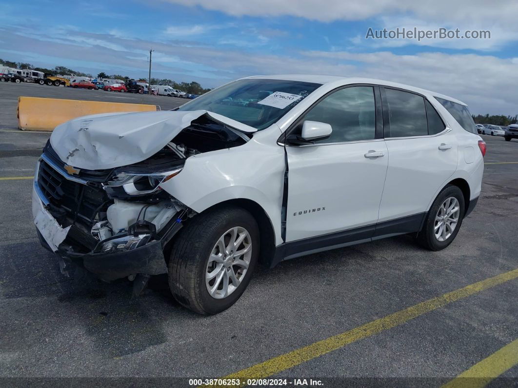 2020 Chevrolet Equinox Fwd Lt 1.5l Turbo Белый vin: 3GNAXKEV8LS518880