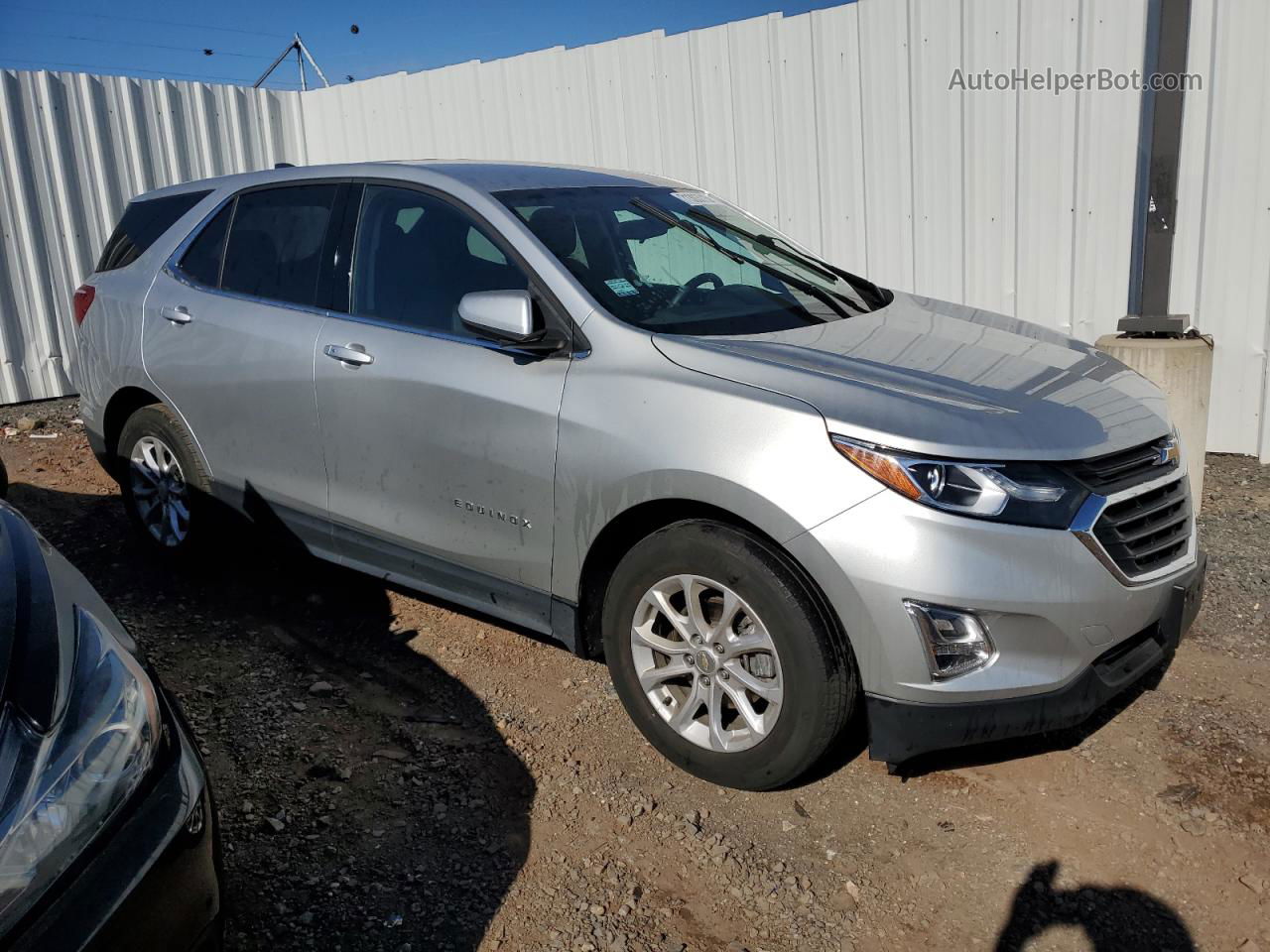 2020 Chevrolet Equinox Lt Silver vin: 3GNAXKEV8LS715578