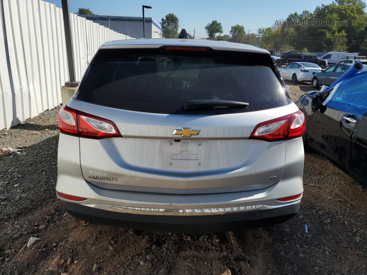 2020 Chevrolet Equinox Lt Silver vin: 3GNAXKEV8LS715578