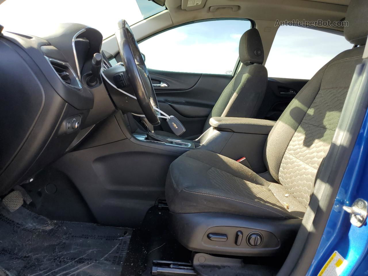 2019 Chevrolet Equinox Lt Blue vin: 3GNAXKEV9KS572171