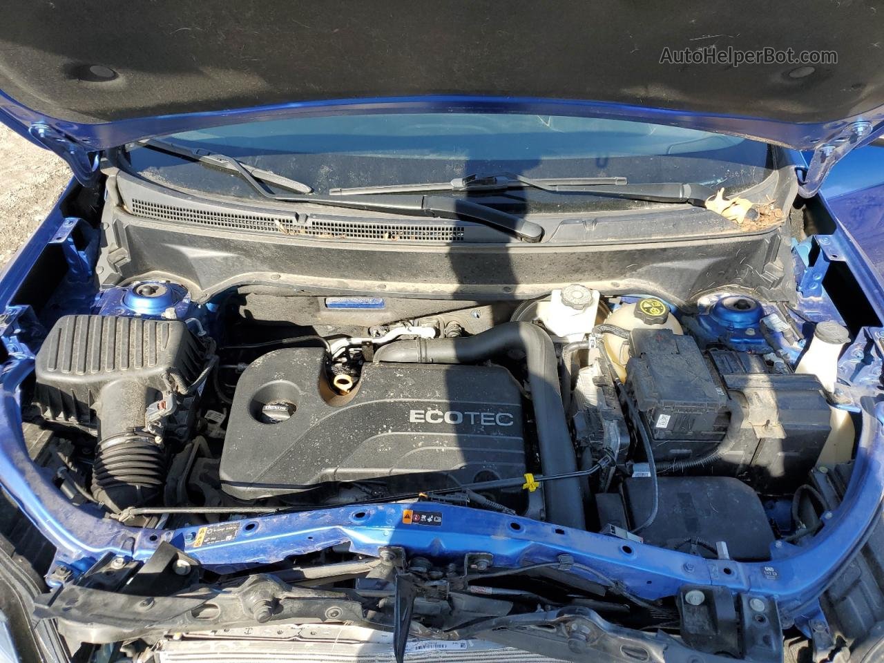 2019 Chevrolet Equinox Lt Синий vin: 3GNAXKEV9KS572171