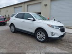 2019 Chevrolet Equinox Lt White vin: 3GNAXKEV9KS591626