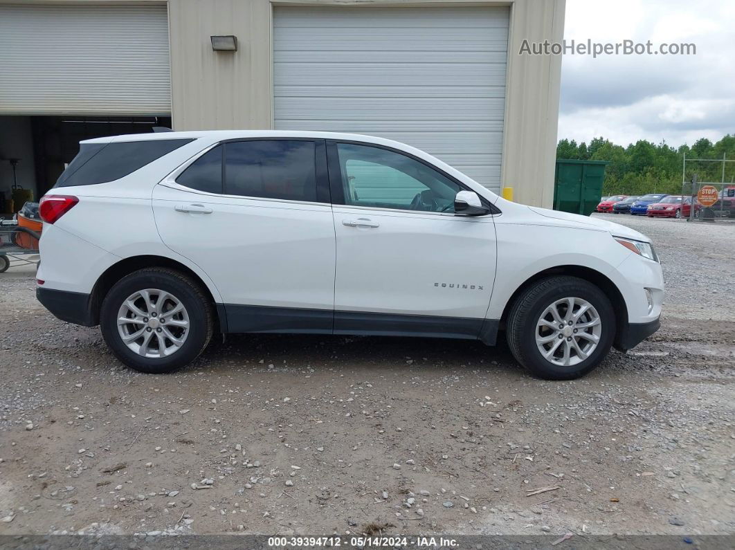 2019 Chevrolet Equinox Lt White vin: 3GNAXKEV9KS591626