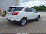 2019 Chevrolet Equinox Lt White vin: 3GNAXKEV9KS591626