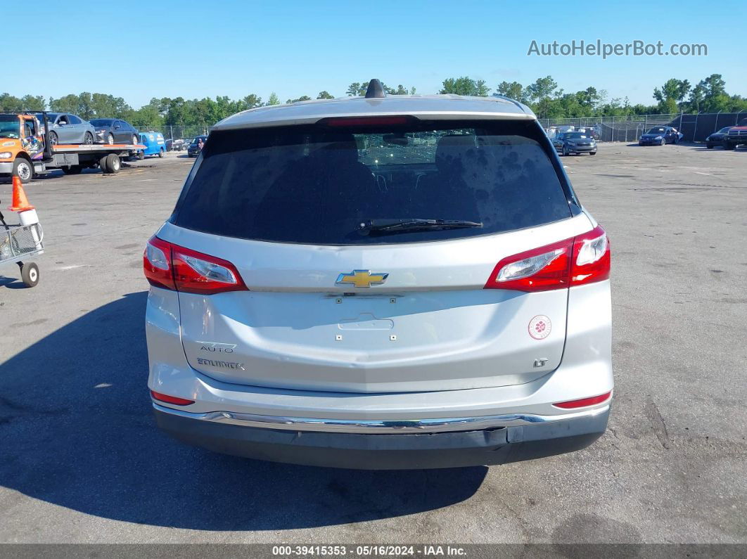 2020 Chevrolet Equinox Fwd Lt 1.5l Turbo Silver vin: 3GNAXKEV9LS517351