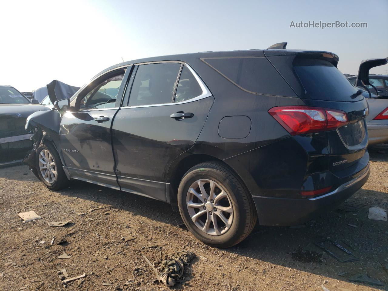 2019 Chevrolet Equinox Lt Black vin: 3GNAXKEVXKL277669