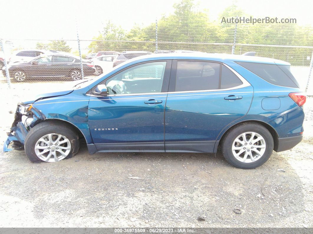 2019 Chevrolet Equinox Lt Синий vin: 3GNAXKEVXKL383703